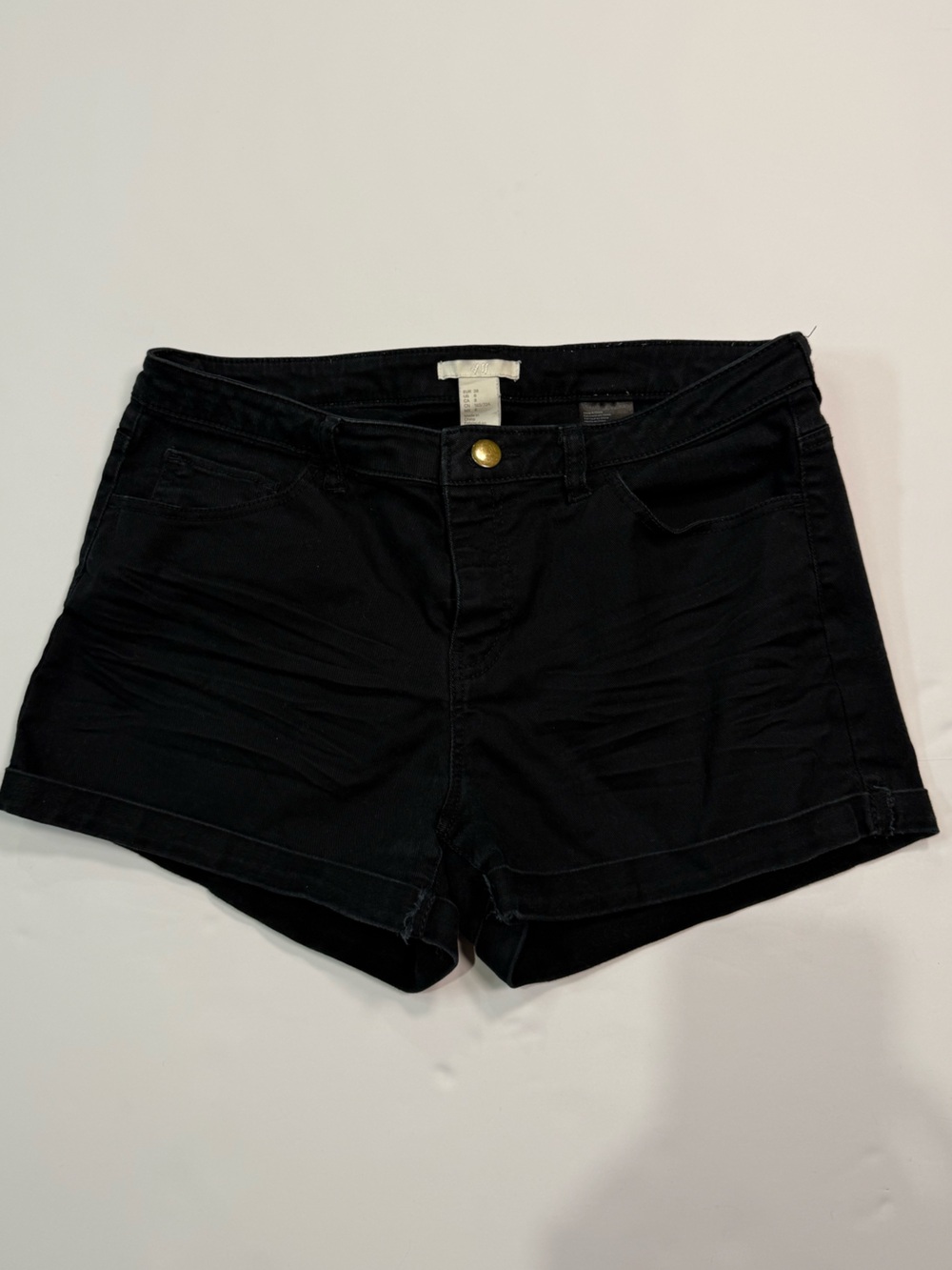 H&M Black Women's Jean Shorts